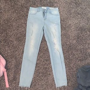Pacsun ripped skinny jeans